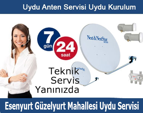 Esenyurt Güzelyurt Mahallesi Uydu Servisi