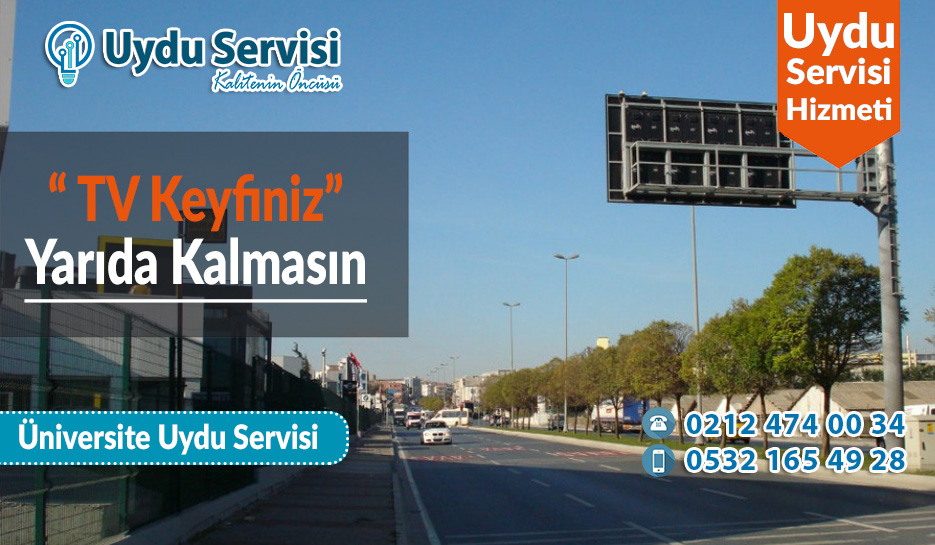 Üniversite Uydu Servisi 0212 474 00 34