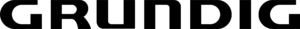 grundig 1 logo black and white